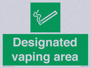 Designated vaping area
